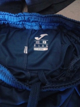 Pantalones cortos Joma azules y negros 8 años
