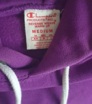 Sudadera Champion Morada