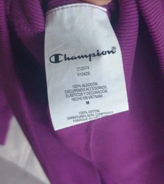 Sudadera Champion Morada