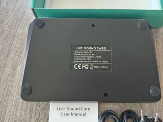 Tarjeta de Sonido F998 Mesa Mezcla Profesional