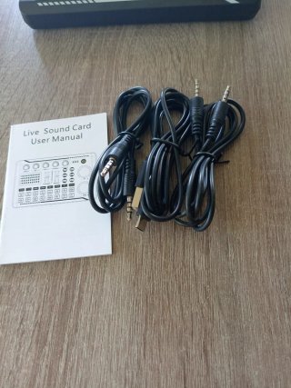 Tarjeta de Sonido F998 Mesa Mezcla Profesional