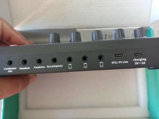 Tarjeta de Sonido F998 Mesa Mezcla Profesional