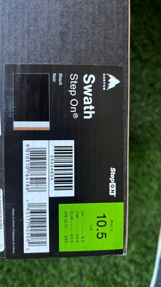 Botas Burton Step On swath