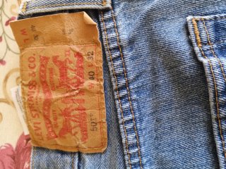 Jeans Levi's 501 vintage uomo taglia W40 L32