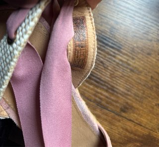 Sandalias cuña UGG rosas talla 39