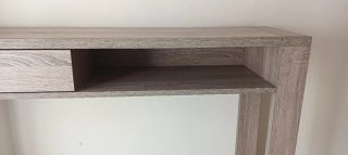Consola recibidor madera clara