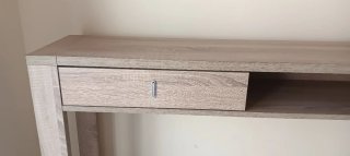 Consola recibidor madera clara