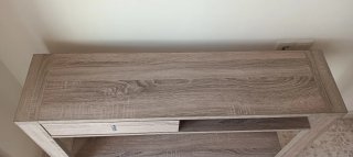 Consola recibidor madera clara
