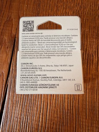 Cartuccia Canon PG-560 Black Originale