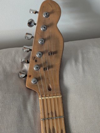 Guitarra Telecaster Sunburst a medida