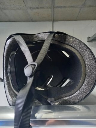 Casco infantil negro decathlon
