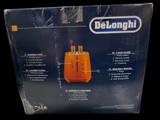 Tostadora De'Longhi 550W con pinzas