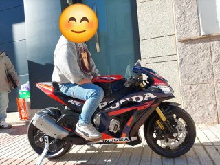 Moto Injusa Honda Competición 12V Litio