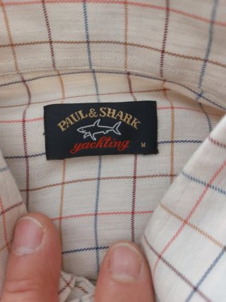 Camisa Paul & Shark a cuadros con rayas multicolor