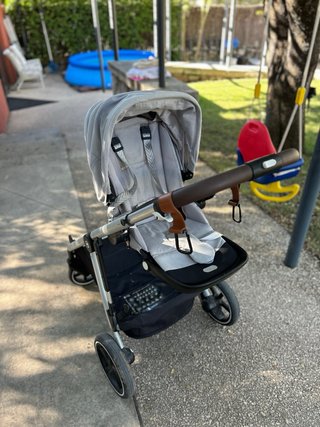 Carrito Gemelar Gazelle S Cybex Gris