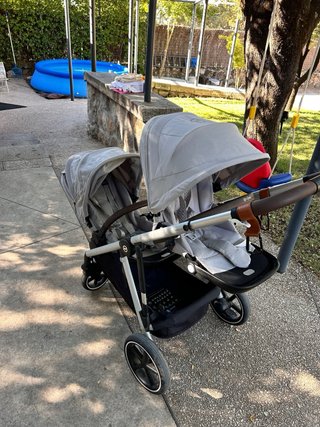 Carrito Gemelar Gazelle S Cybex Gris