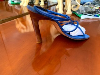 Paco Gil Zapatos Salón Azul Mujer