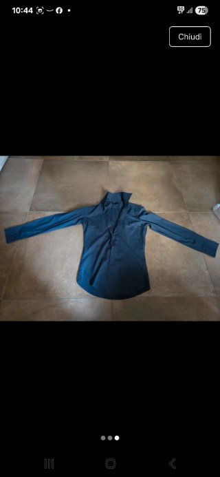 Camicia Massimo Dutti Blu Taglia M