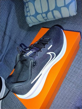 Nike Running Hombre Negro/Blanco