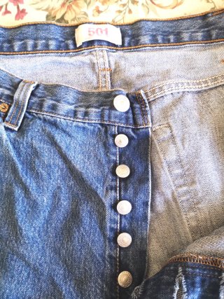 Jeans Levi's 501 Vintage W40 Taglia 54