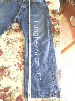 Jeans Levi's 501 Vintage W40 Taglia 54