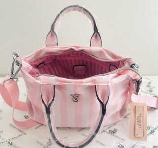 Bolso mini Victoria's Secret rayas