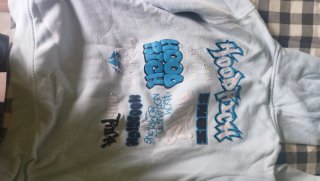 Sudadera Hoodrich azul niño