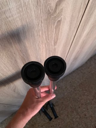 Muletas ortopédicas regulables