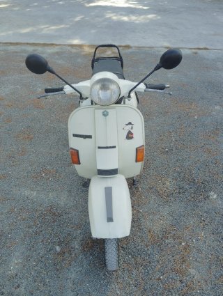 Vespa Iris 200E Blanca