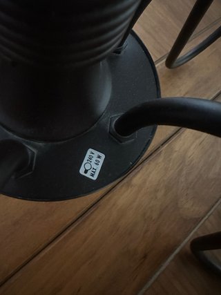 Lámpara de techo 5 brazos tela metal