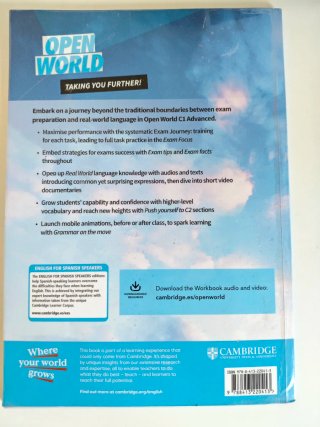 Open World Advanced Workbook without answers wi...