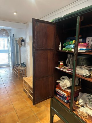 Armario Chino Madera Pintado a Mano