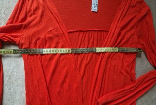 Cardigan Zara Rosso
