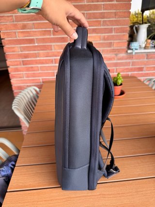 Mochila ejecutiva Mokobara azul y gris