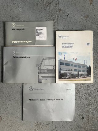 Manuais Mercedes-Benz 190d W201 - Livro Revisões
