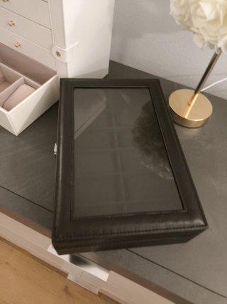 Scatola porta orologi 12 posti