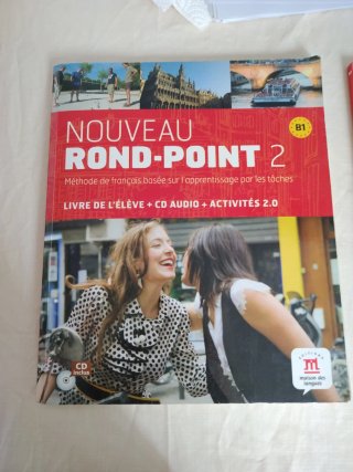 Libro Francés Nouveau Rond-Point 2 + CD