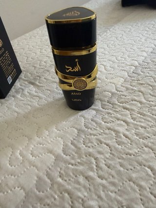 Perfume  Hombre Negro/Dorado