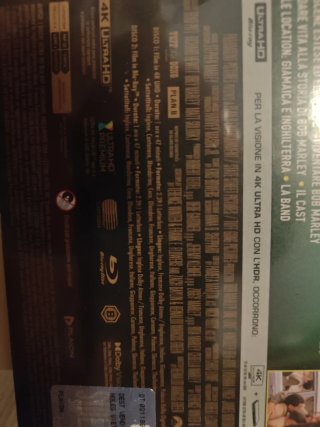 Bob Marley One Love 4K UHD + Blu-ray Steelbook