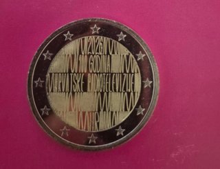 2€ Conmemorativo Croacia 2026 Radio TV
