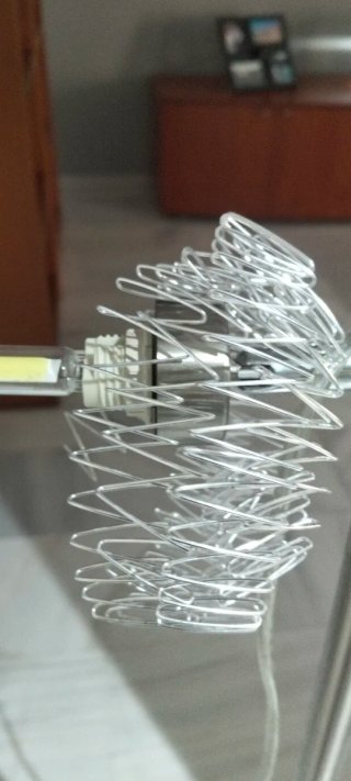 Lámpara de pie diseño cristal y metal
