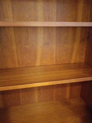Alacena Cerezo Cristal y Madera