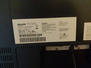 Televisor Philips 37 Negro