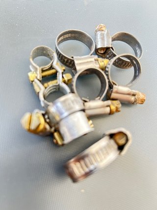 Lote Abrazaderas Mikalor 8-18mm 12-13mm 12-22mm
