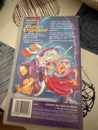 Lote de 4 peliculas VHS