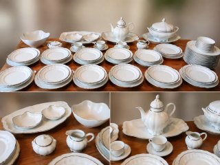 Vajilla Bidasoa Carlos 4 piezas porcelana
