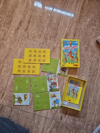 Lucky Jirafa HABA Juego de Mesa