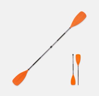 Kayak Hinchable Tribord 2/3P + 2 Remos y Bomba