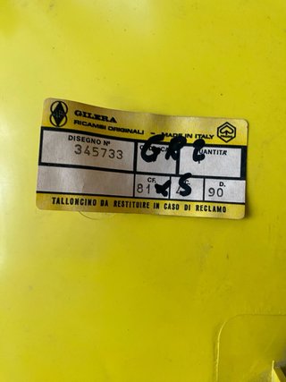 Fianchetti Gilera Gr 50 cc