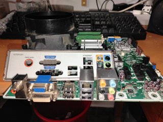 Scheda madre HP 775 IPIEL-LA3 + CPU + DDR3
